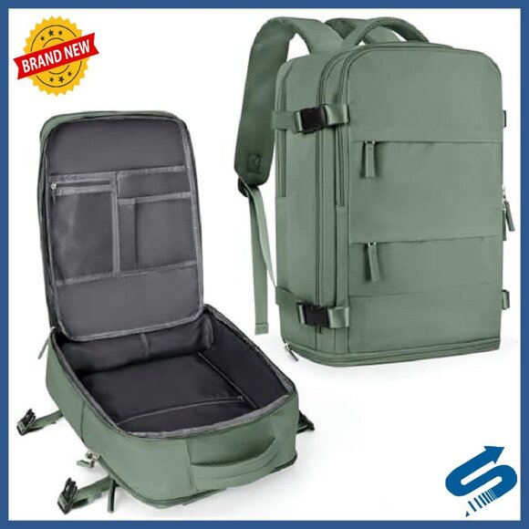 Waterproof 25L Travel Backpack Laptop Compartment Shoe Storage Daypack main image 7